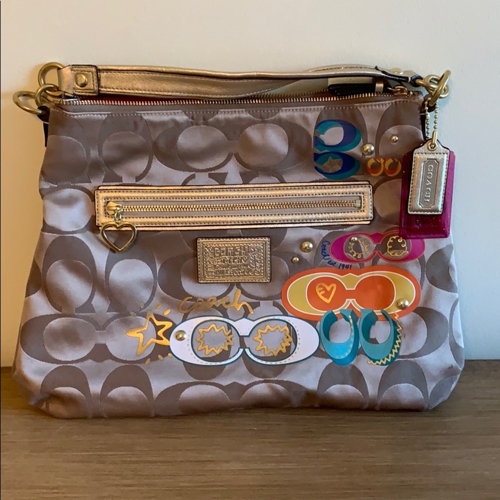 NWOT COACH bag and matching wristlet